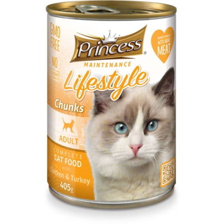 Princess Lifestyle Chunks Chicken & Turkey