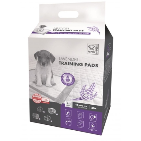 M-PETS - LAVENDER PADS 60X90 30PCS