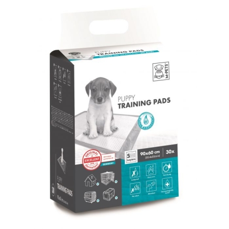 M-PETS - PUPPY TRAINING PADS 90X60 30PCS