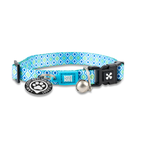 SMART ID COLLAR CAT RETRO BLUE