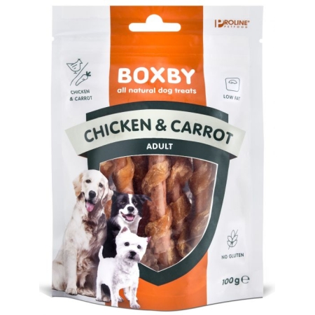 BOXBY - CHICKEN & CARROT 100GR