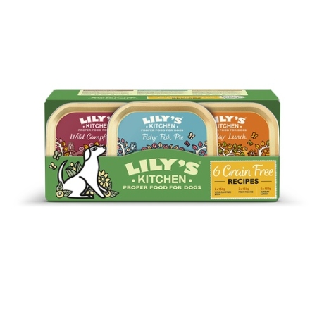 LILY'S KITCHEN - GRAIN FREE DINNERS MPK 6 X 150GR