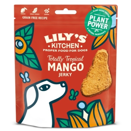 LILY'S KITCHEN - TROPICAL MANGO JERKY 70GR