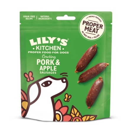 LILY’S KITCHEN – CRACKING PORK & APPLE SAUSAGES