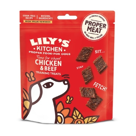 LILY'S KITCHEN - CHICKEN & BEEF TRAINING BITES 70GR