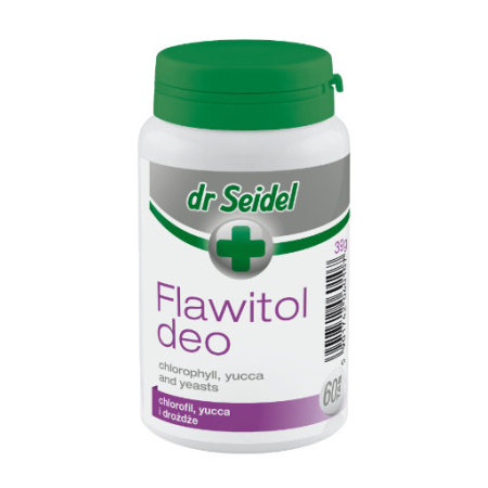 Flawitol Deo with chlorophyll and Yucca Schidigera 60TABS