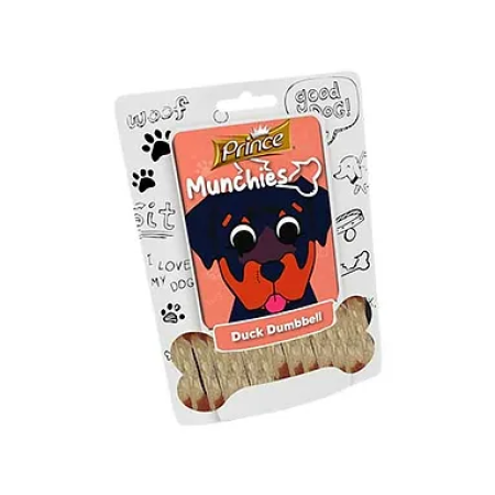 Prince Munchies - Duck Dumbell 100g