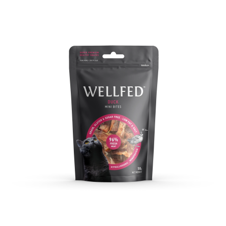 Wellfed Mini Bites Duck 50gr