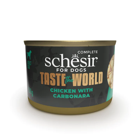SCHESIR DOG CHICKEN WITH CARBONARA IN BROTH 150G