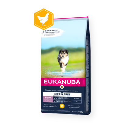 Eukanuba Puppy Grain Free Large Breed – Chicken