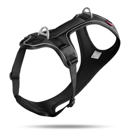 CURLI – BELKA COMFORT HARNESS BLACK