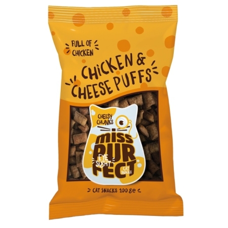 MISS PURFECT - CHICKEN & CHEESE PUFFS 100GR