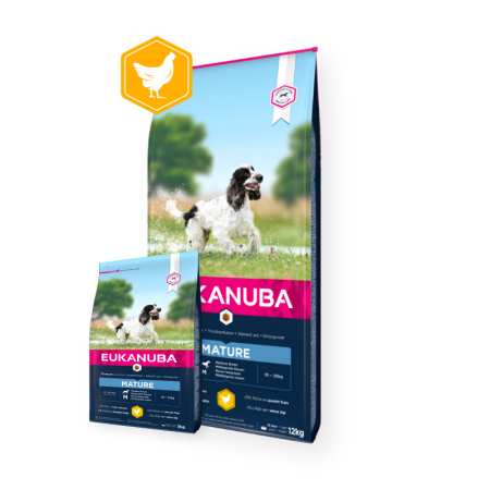 Eukanuba Mature Medium Breed with Chicken