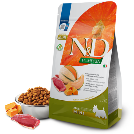 Farmina N&D Pumpkin Dog  – Duck & Cantaloupe Melon Adult Mini