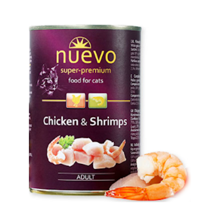 Nuevo Fel Adult Shrimp & Chicken