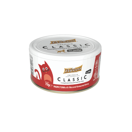 Princess Classic – Pacific Tuna with Rice & Vannamei Shrimp in jelly