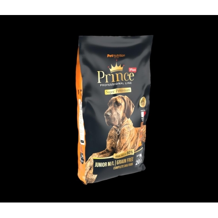 Prince Plus Super Premium Line Junior M/L Grain Free