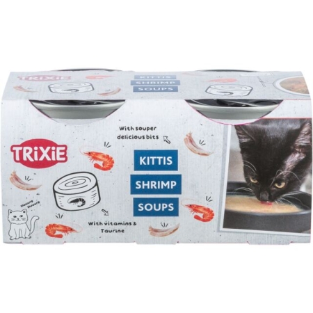 Trixie – Kittis Shrimp Soup 4×80g