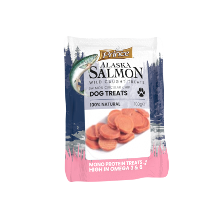 PRINCE SALMON CIRCULAR CHIP 100G