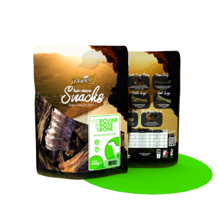 Prince Taste Of Nature Natural Snacks / Bovine Nose Bone 650gr