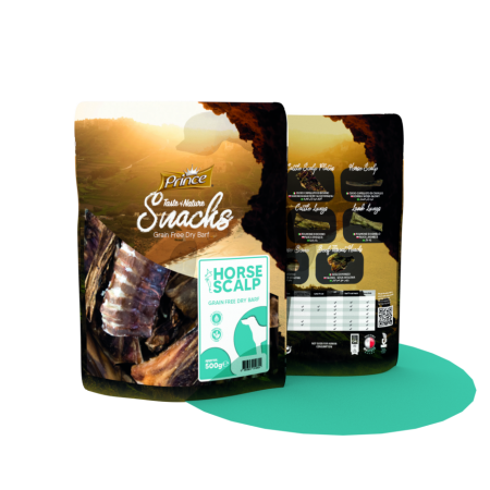 Prince Taste Of Nature Natural Snacks / Horse Scalp 500gr