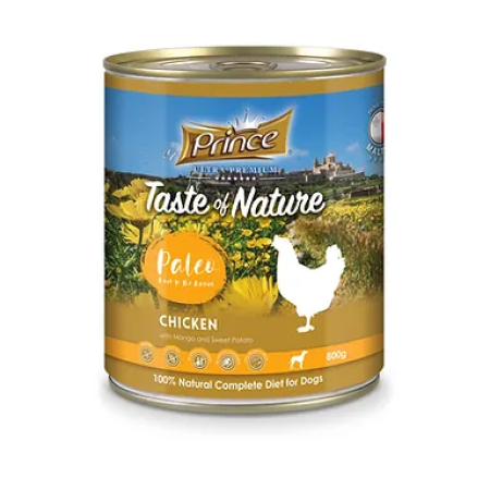 Prince Taste of Nature Paleo wet food Chicken with Mango & Sweet Potatoes