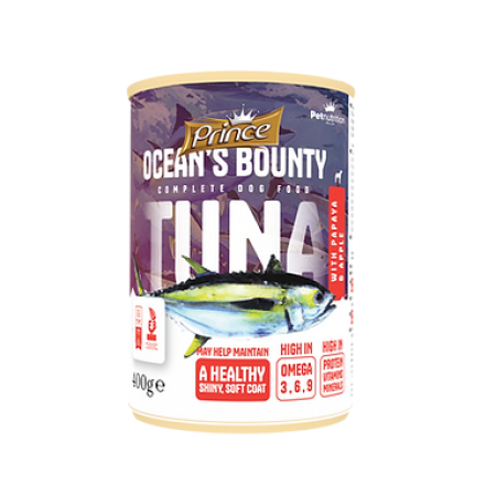 Prince Ocean’s Bounty  Tuna with Papaya & Apple