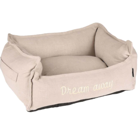 BASKET DREAM AWAY RECTANGULAR ZIPPER BEIGE