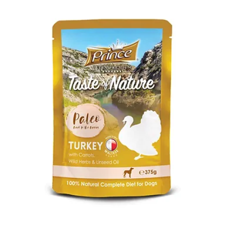 Prince PouchTurkey with Carrots, Wild Herbs & Linseed Oil