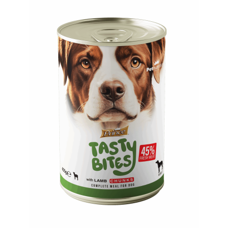 Prince Tasty Bites – With Lamb Chunks 405g