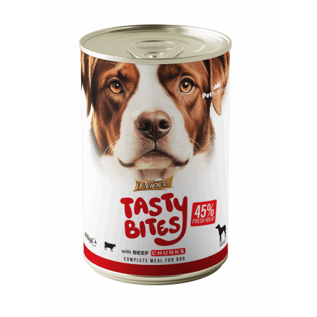 Prince Tasty Bites – With Beef Chunks  405g