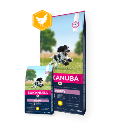 Eukanuba Puppy and Junior Medium Breed 15kg
