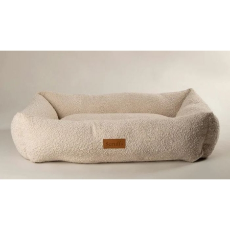 SCRUFFS - BOUCLE IVORY BOX BED S