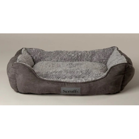 SCRUFFS - COSY GREY BOX BED XL