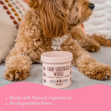 NATURAL DOG - SKIN SOOTHER WIPES