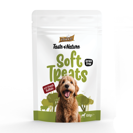 PRINCE SOFT TREATS - Fresh Buffalo 100G