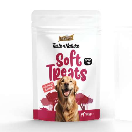 PRINCE SOFT TREATS - Fresh Salmon 100G