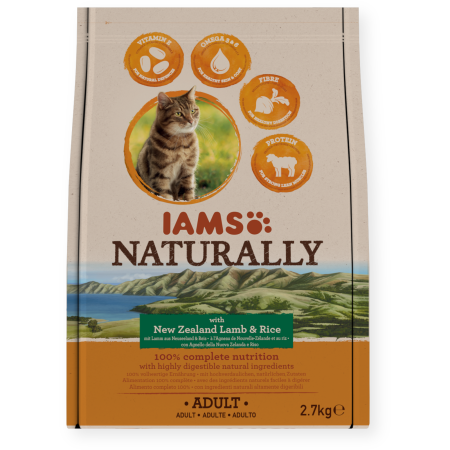 IAMS Naturally Adult New Zealand Lamb & Rice