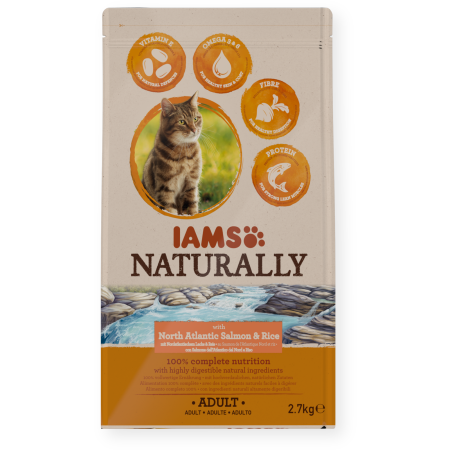 IAMS Naturally Adult North Atlantic Salmon & Rice