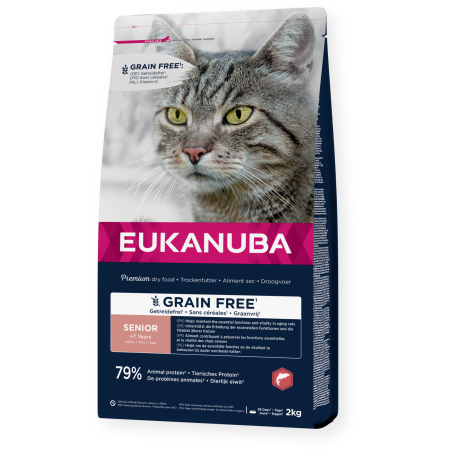 Eukanuba Cat Senior Grain Free Salmon