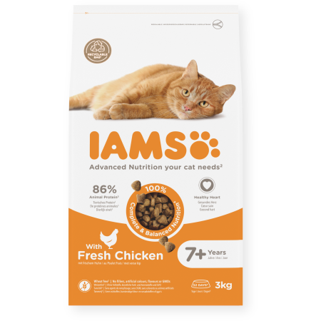 IAMS Dry Food Senior Fresh Chicken