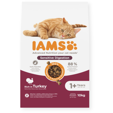 IAMS Dry Food Sensitive Digestion Adult Turkey