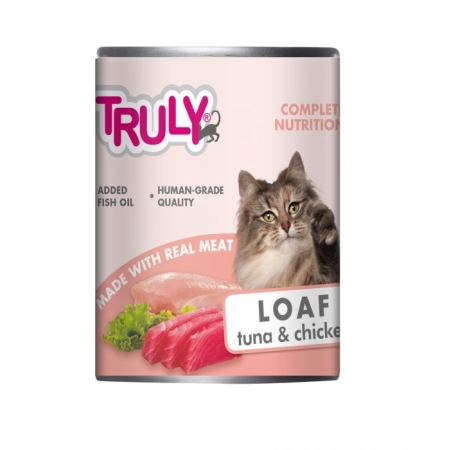 TRULY – COMPL.TUNA & CHICKEN PATE CATS