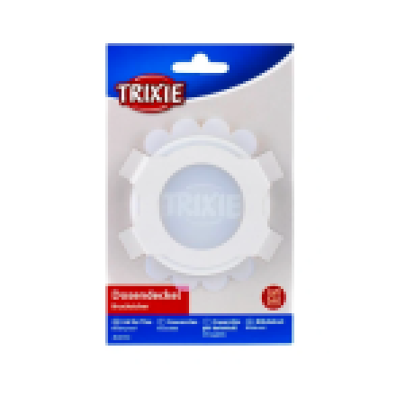 Trixie Lid For Tins, Silicone 7.6 cm,  2 Pcs. Transparent