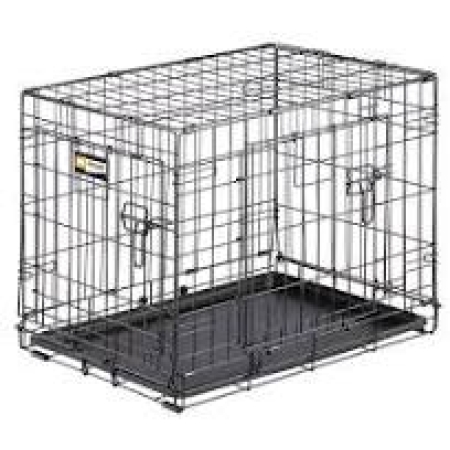 DOG IN 90 NERO BOX 93x58x62.5cm