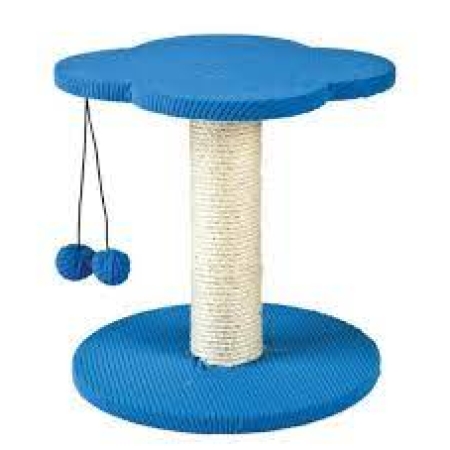 FLOWERY CAT TREE D.30CM H.33CM BLUE