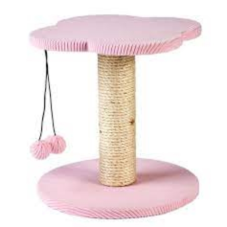 FLOWERY CAT TREE D.30CM H.33CM PINK