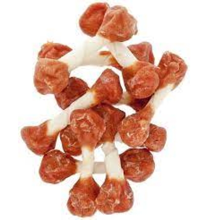 RAWHIDE MINI BONES W/CHICKEN 10PCS