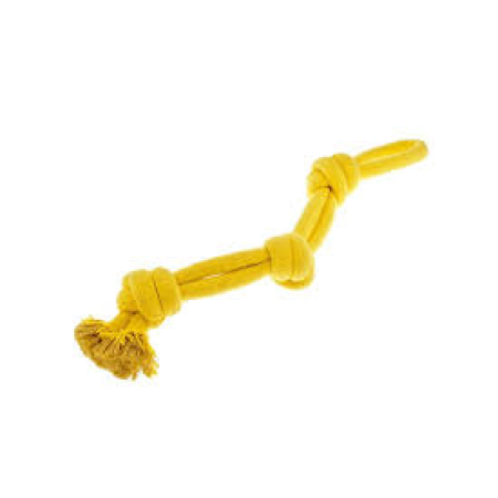 FX YELLOW 3 KNOTS ROPE 53CM 1PCS