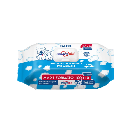 WET WIPES 110pcs 30x20cm TALCO (BABY POWDER)